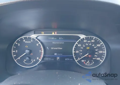 2019 Nissan Altima 2.5 Sv из США, поврежденный, VIN 1N4BL4DV0KC106677